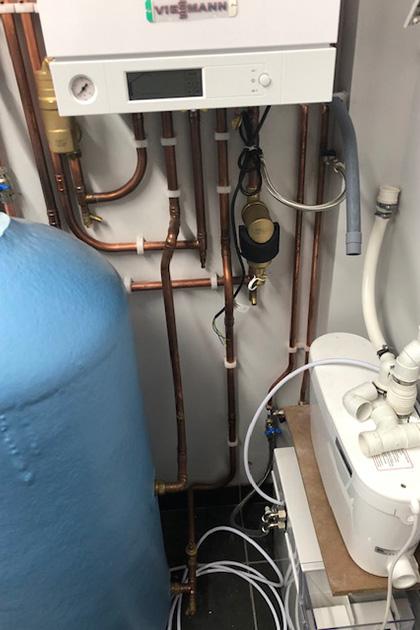 New boiler by Reliable Plumbing Services